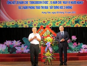 Hưng Yên: Gặp mặt kỷ niệm 85 năm ngày thành lập Mặt trận dân tộc thống nhất Việt Nam (18/11/1930 – 18/11/2015)